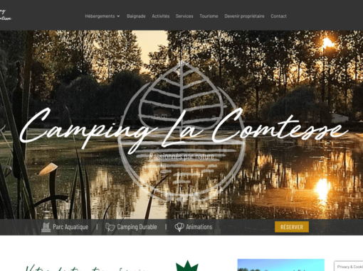 Camping La Comtesse – Refonte WordPress